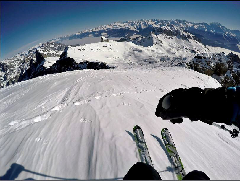 ski touring dent de morcles