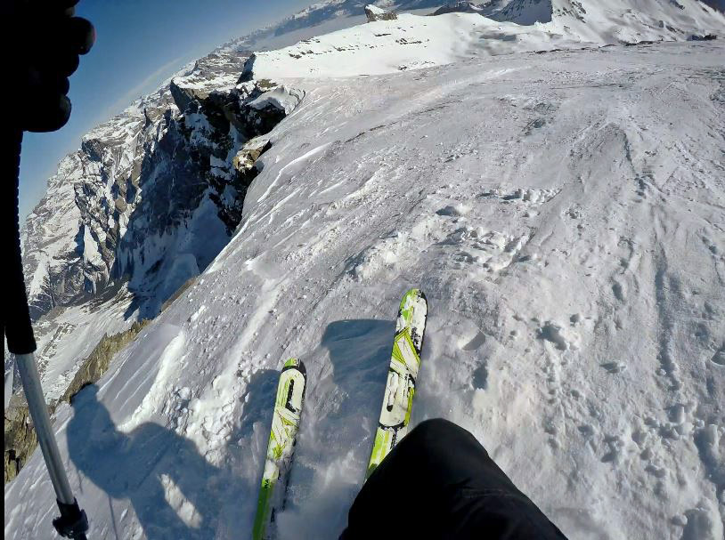 skiing off piste