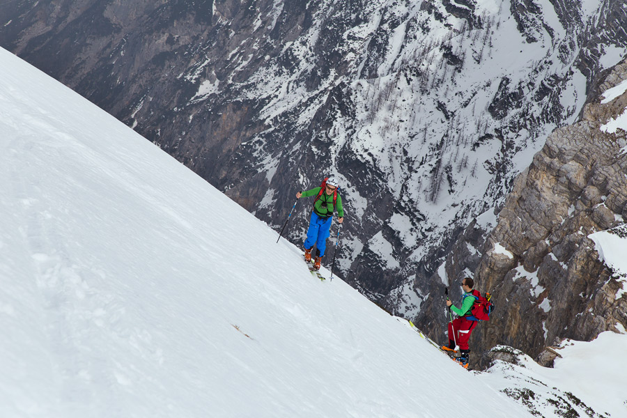 ski touring veliki draski vrh