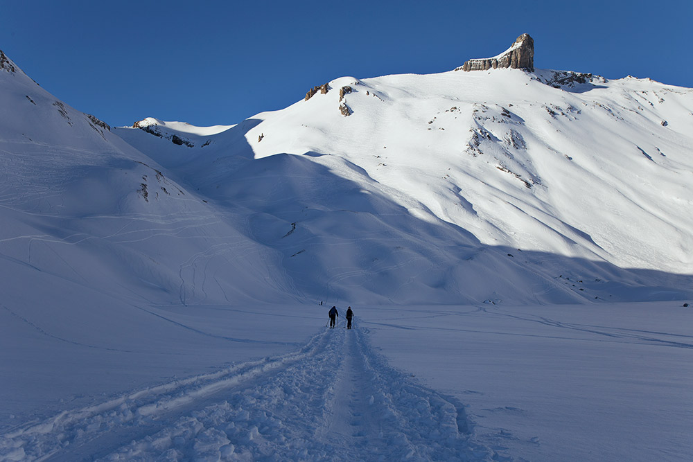 ski touring alps