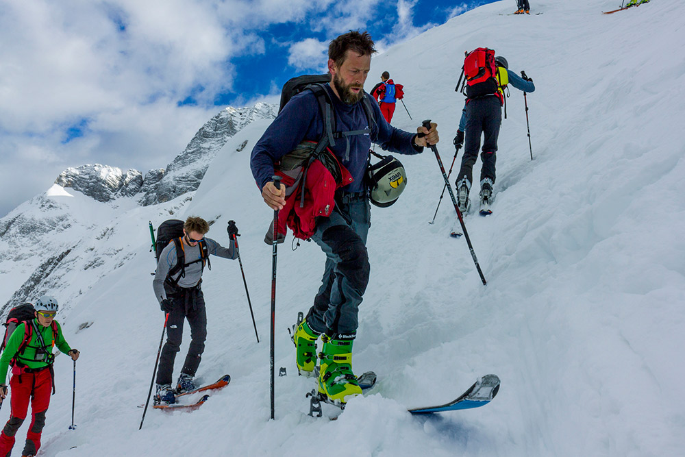 ski touring trip in slovenia