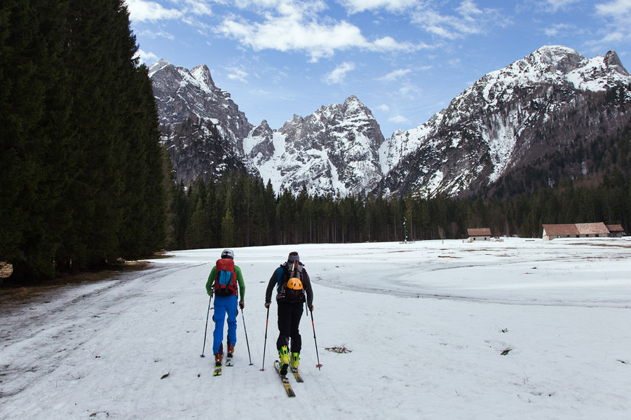 ski touring mangart