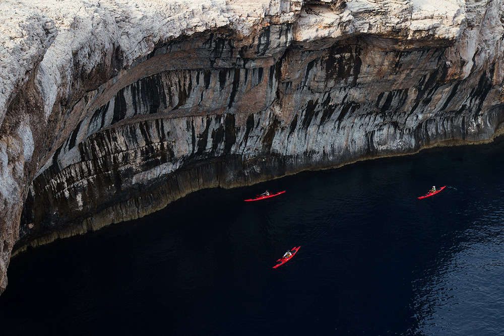 croatia activity holiday kayaking on kornati