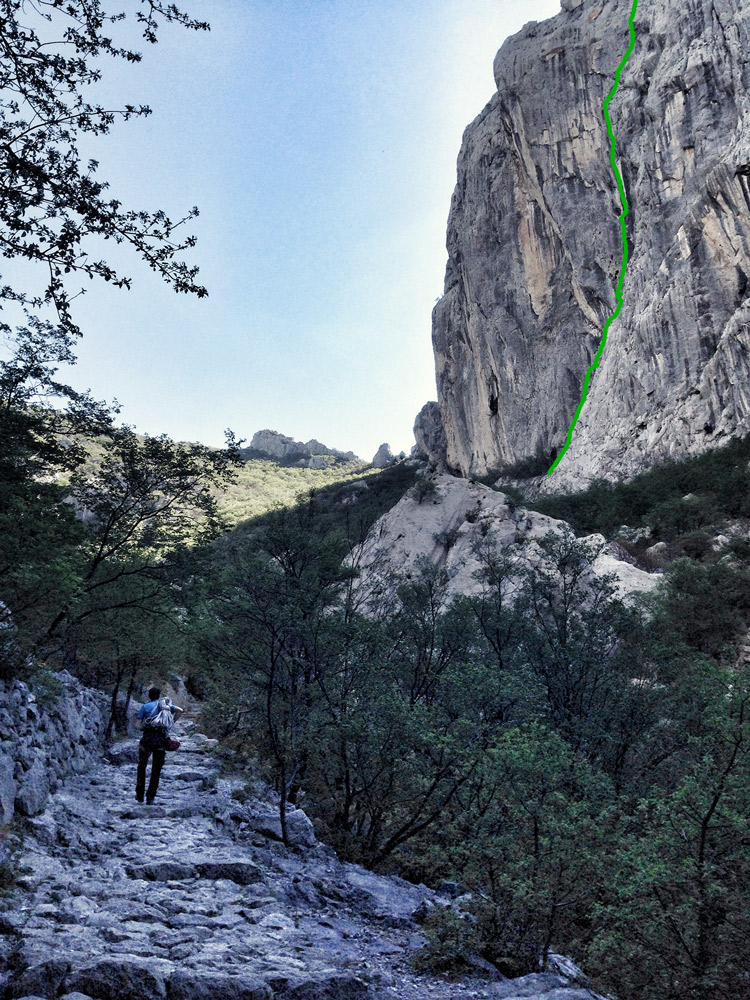 rock climbing paklenica