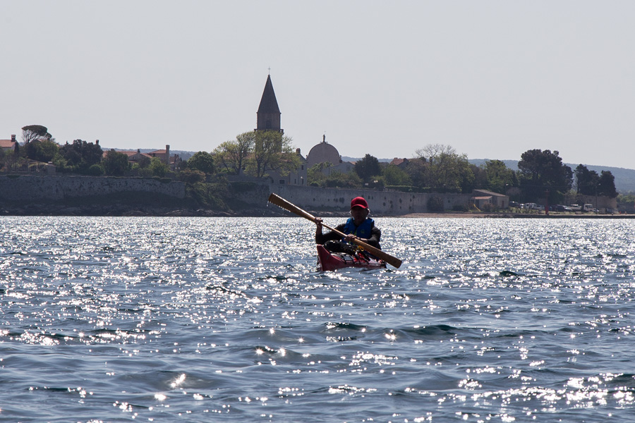 kayaking osor on cres