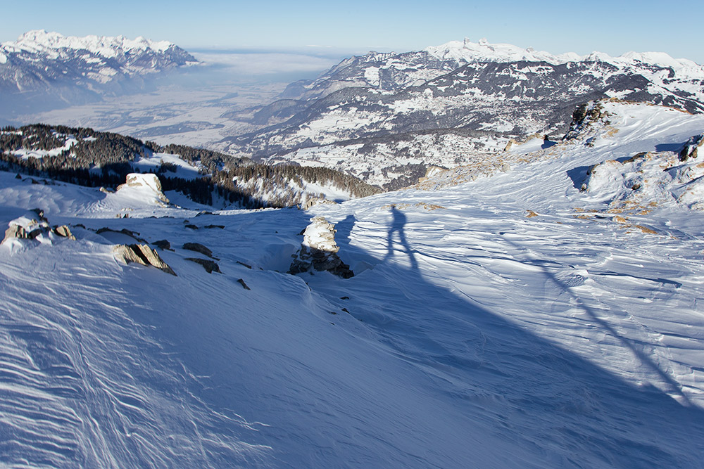 ski touring adventure trip in the swiss alps