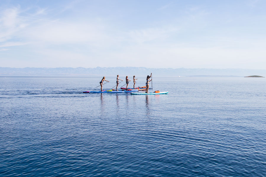 sup adventure holiday in croatia